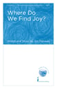 Where Do We Find Joy? SSA choral sheet music cover